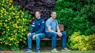 <p> Ollie Moran and Paul Kelly pictured at Abbey Court Hotel, Nenagh. Picture: Brian Arthur</p>
