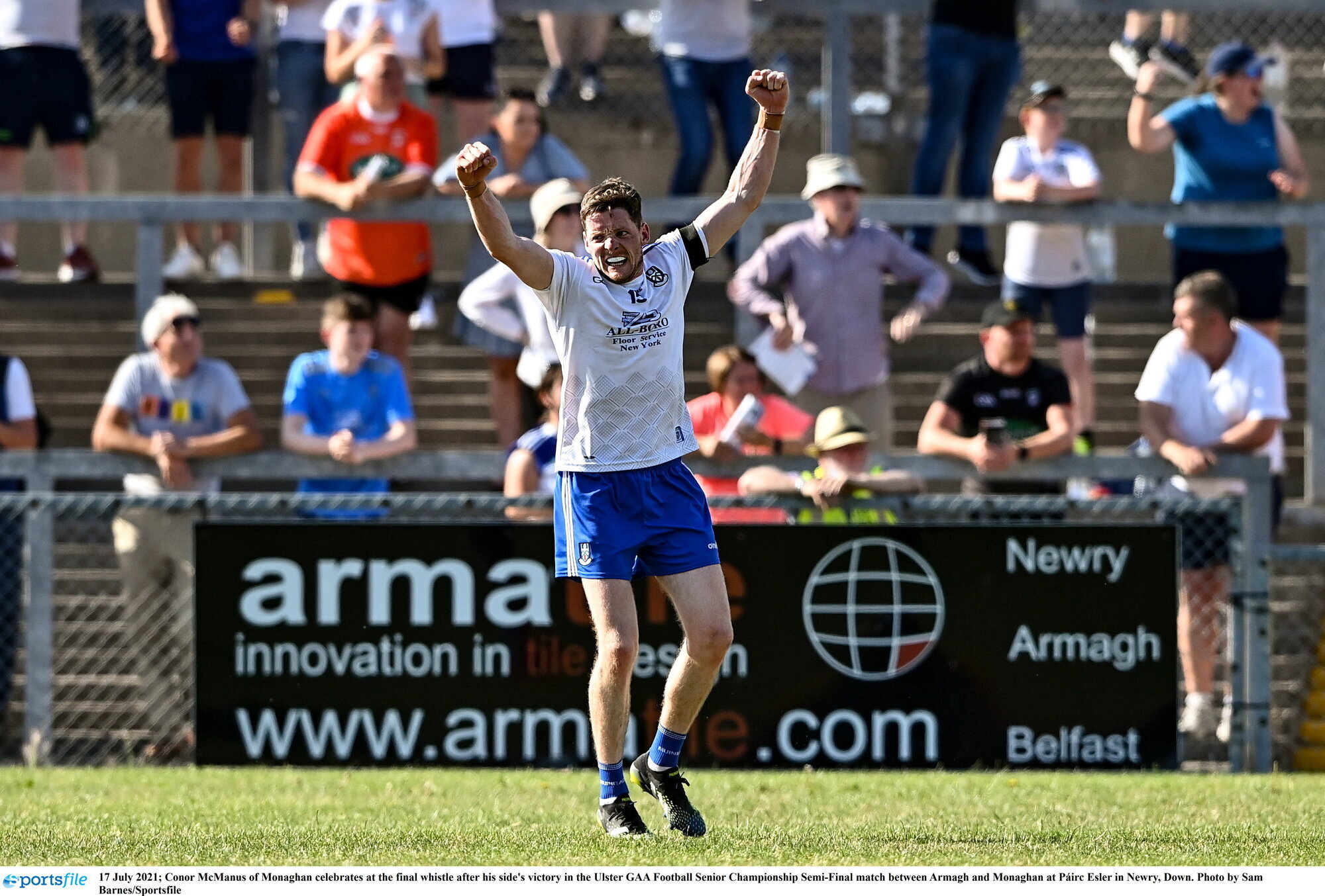 Somehow, Monaghan overcome the greatest of obstacles