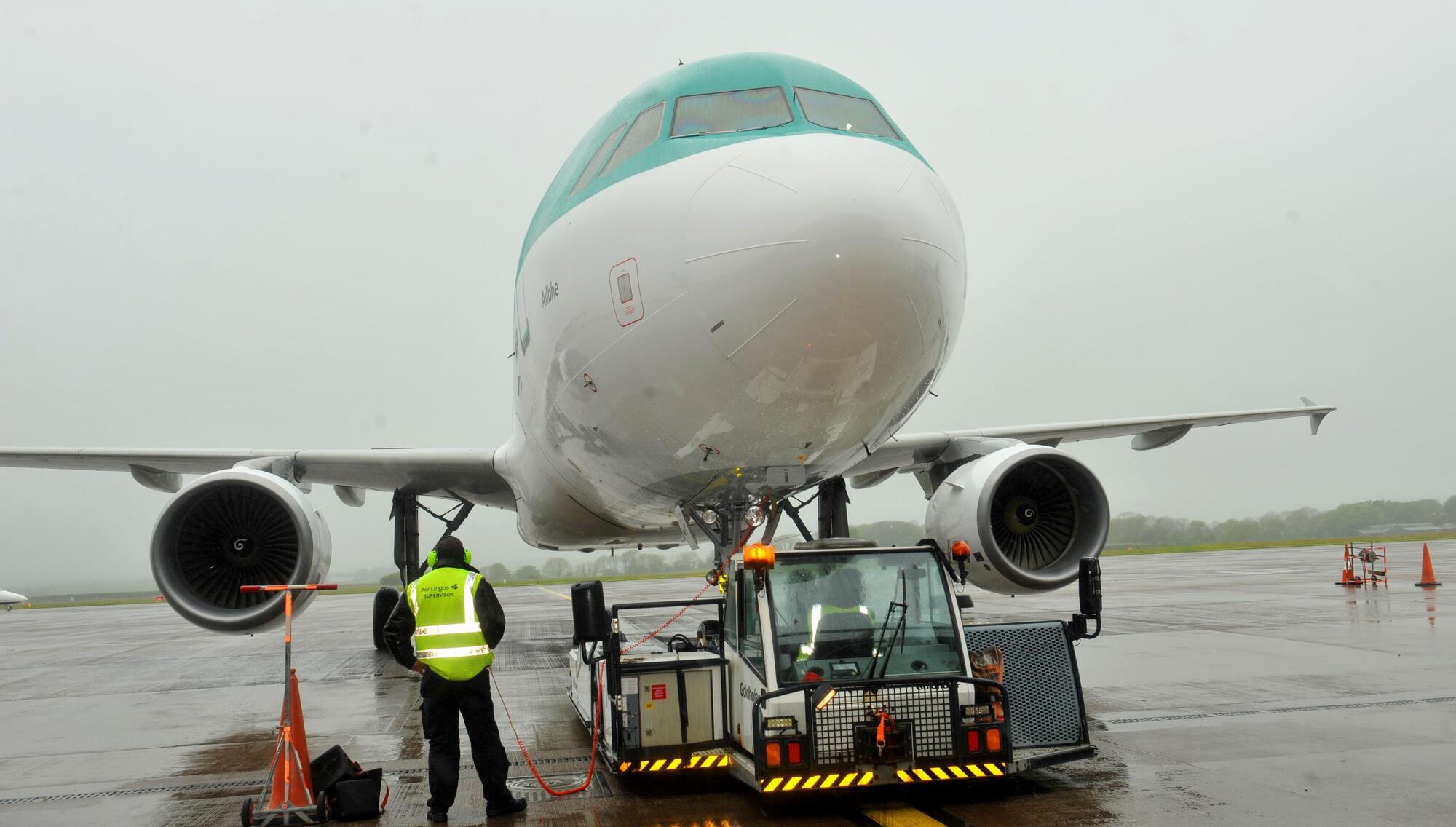 Chief executive of the IAA Peter Kearney said the re-opening was a day of hope and optimism for the aviation sector after almost a year-and-a-half of air traffic closure, caused by the pandemic. Picture: Larry Cummins