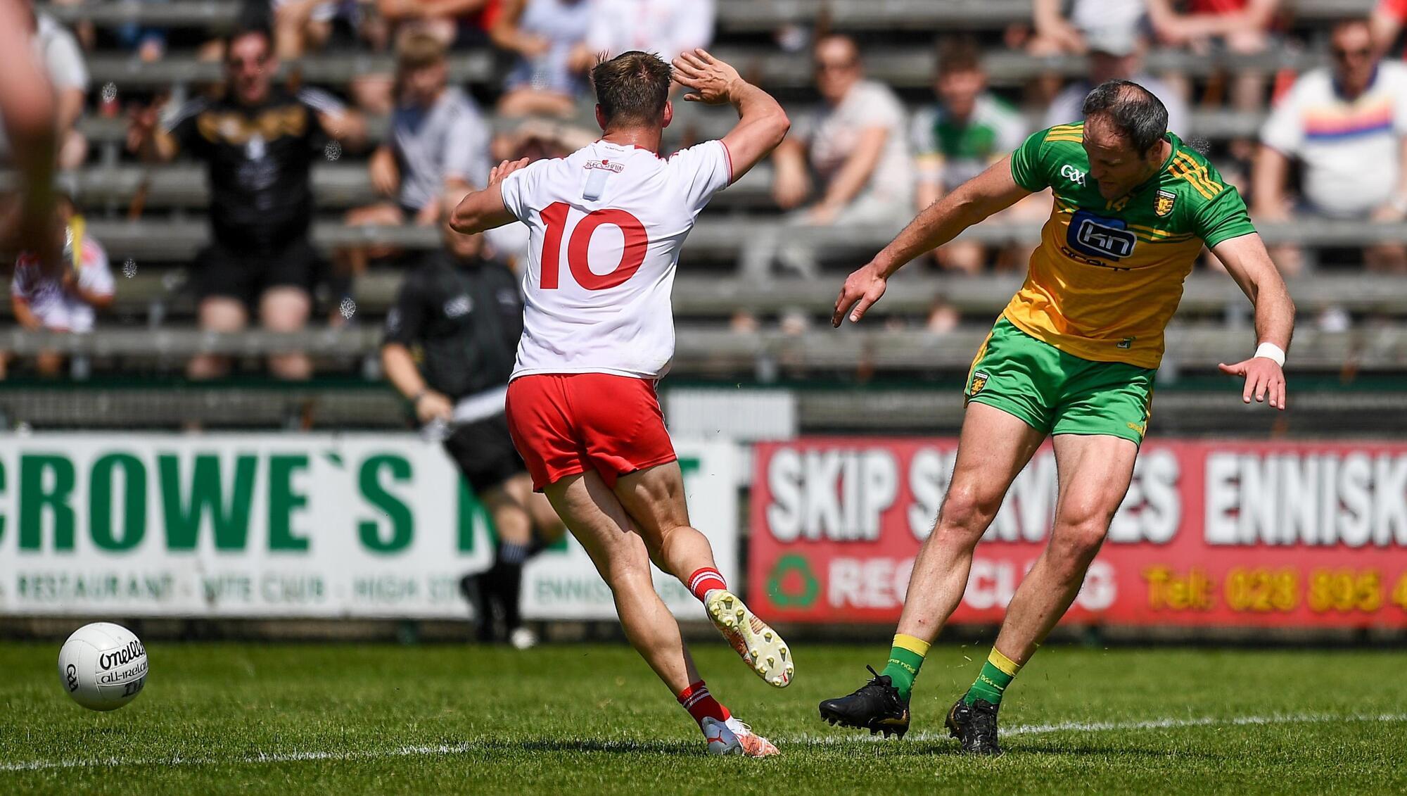Michael Murphy's dismissal decisive as Tyrone edge out Donegal 