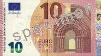 EU unveils new more durable €10 note
