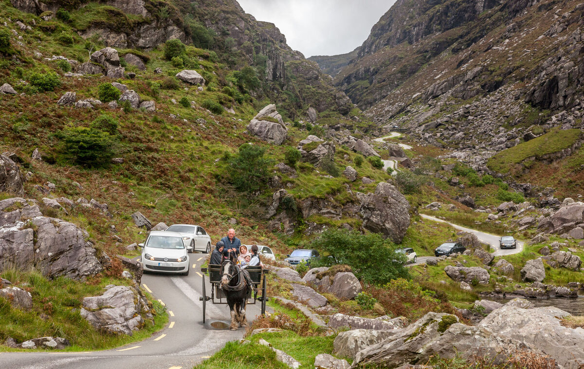 The Gap of Dunloe, Killarney, Co Kerry. 	Picture; David Creedon / Anzenberger The Gap of Dunloe, Killarney, Co Kerry. 	Picture; David Creedon / Anzenberger