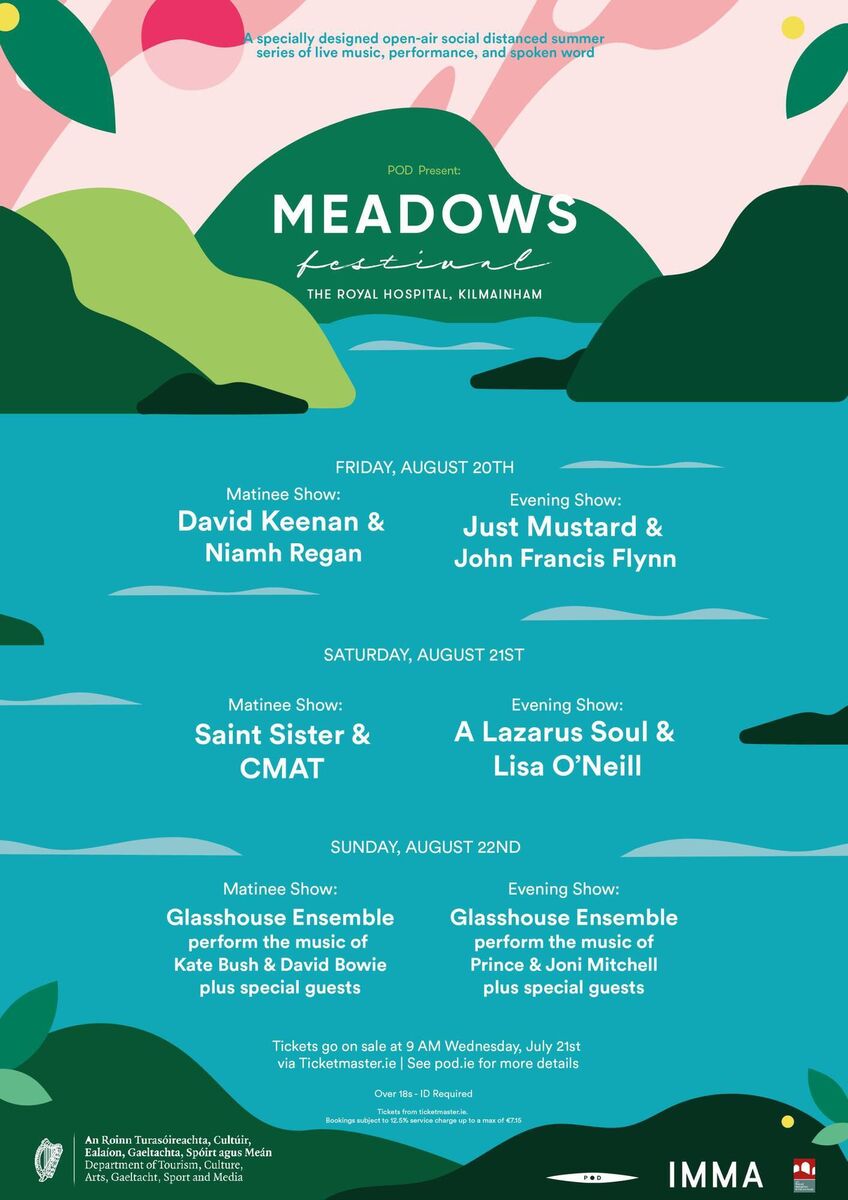 The poster for Meadows festival, happening this August. The poster for Meadows festival, happening this August.