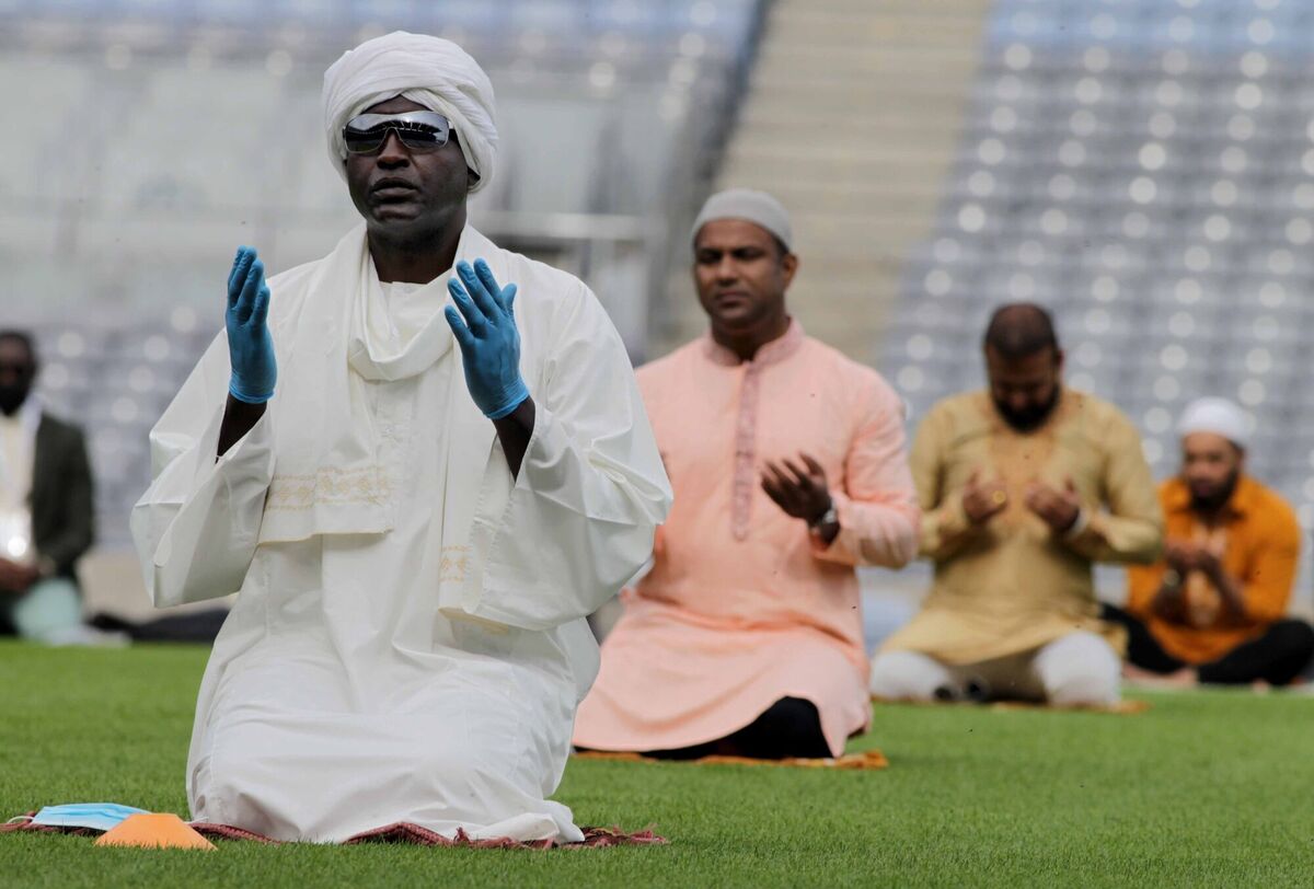 Pictured is Hamza Ali, one of the attendees at the Eid al-Adha event. Picture: Mark Stedman