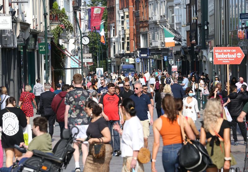 Grafton St, Dublin: A wonderland with magic in the air, as the song has it. Picture: Sasko Lazarov/Rollingnews.ie Grafton St, Dublin: A wonderland with magic in the air, as the song has it. Picture: Sasko Lazarov/Rollingnews.ie