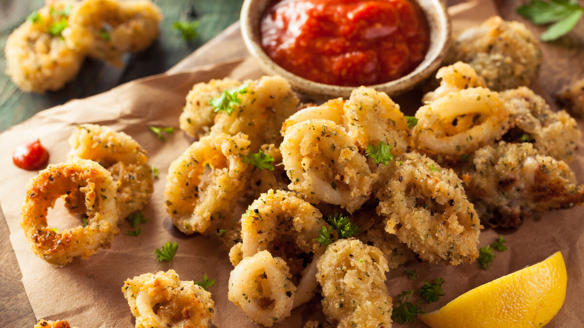 Salt and pepper squid