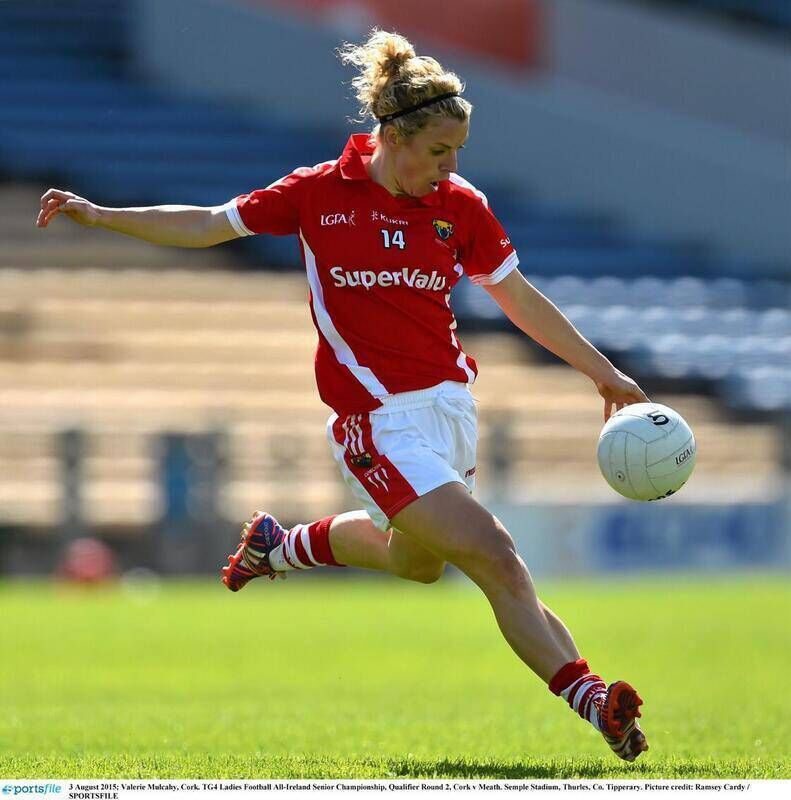 Valerie Mulcahy is a Cork gay Gaelic footballer and teacher. She is regarded as one of the greatest ladies footballers of all time.