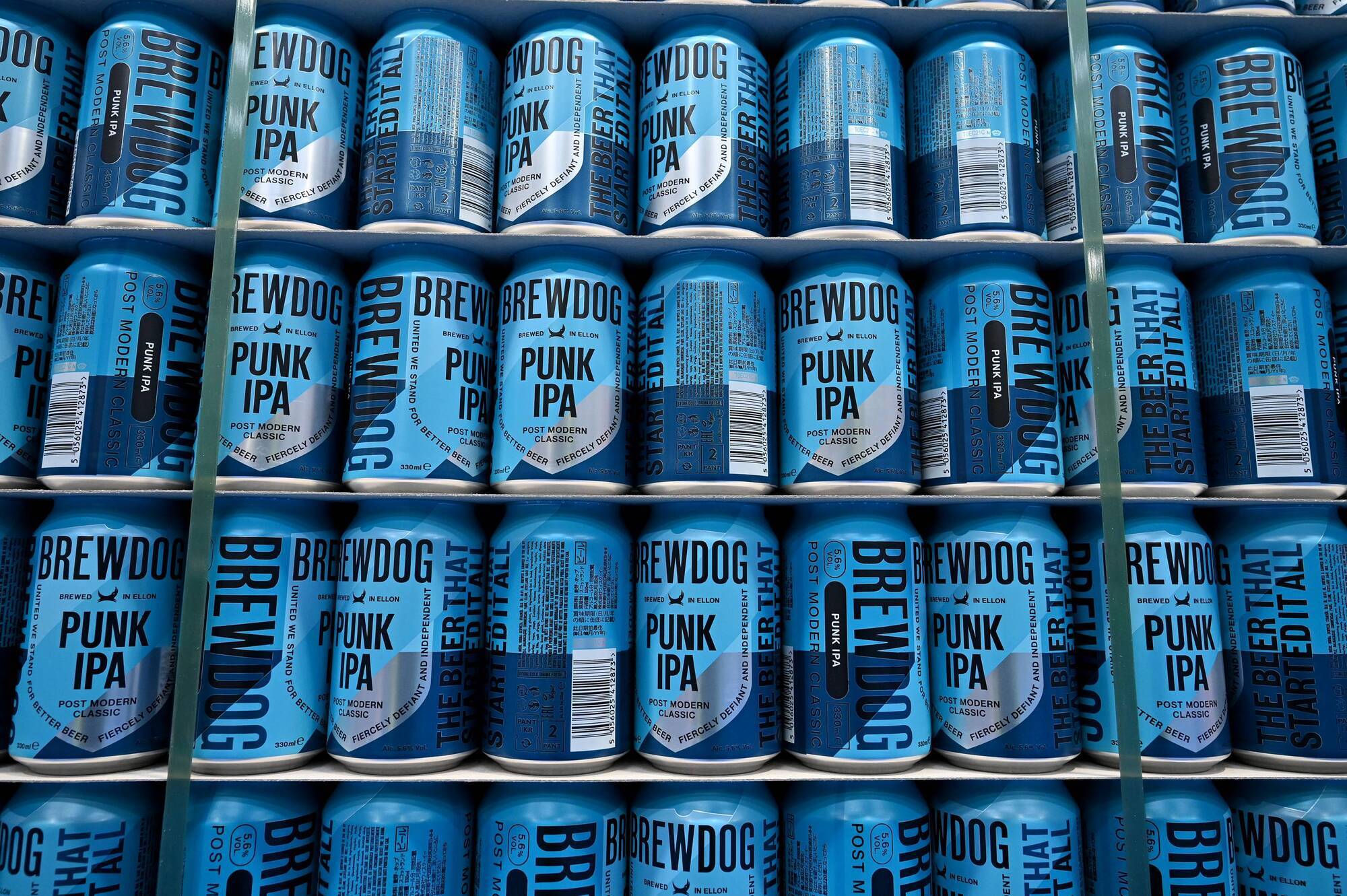 BrewDog sinks into red despite online beer boom