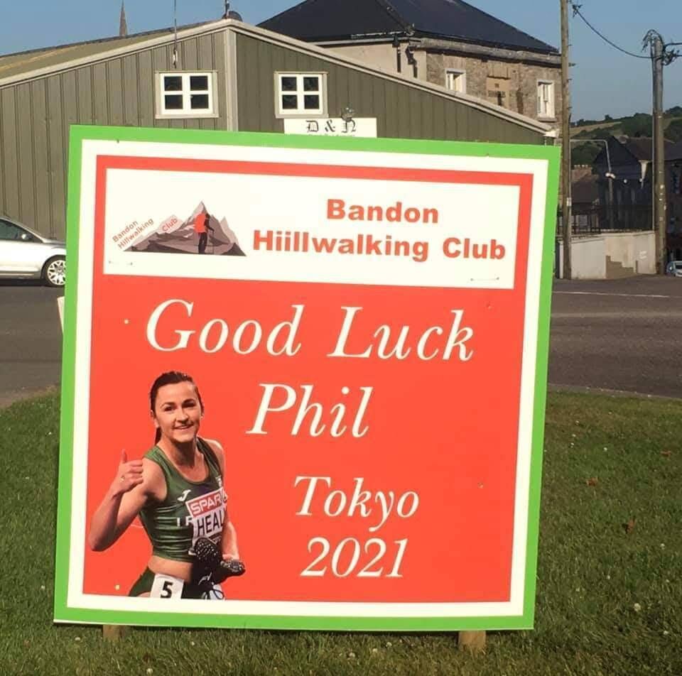 A message of goodwill towards Ballineen athlete Phil Healy ahead of the Olympic Games.