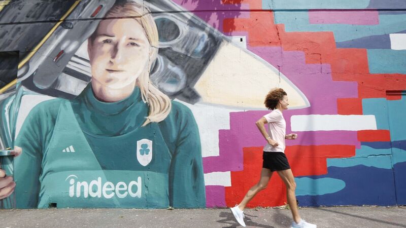 Mural of Olympic rower Sanita Puspure unveiled in Cork Mural of Olympic rower Sanita Puspure unveiled in Cork