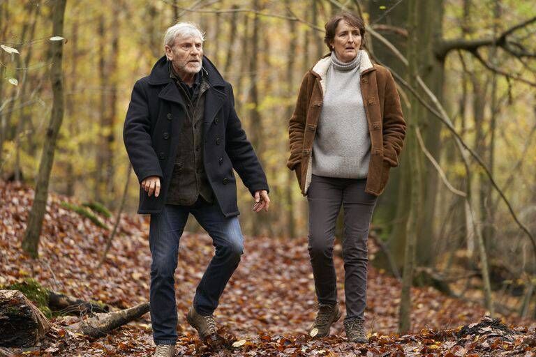 Baptiste: Fiona Shaw plays the role of Emma Chambers, a British Ambassador whose entire family disappears on a skiing holiday in the Hungarian mountains Picture: PBS/BBC Baptiste: Fiona Shaw plays the role of Emma Chambers, a British Ambassador whose entire family disappears on a skiing holiday in the Hungarian mountains Picture: PBS/BBC