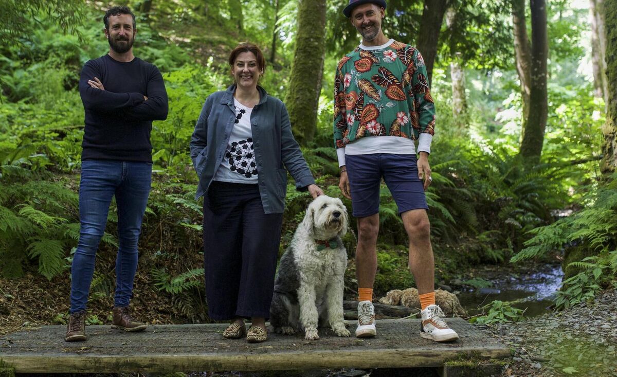 Ireland's Garden Heroes. Niall Maxwell, Ingrid Swan and Jimi Blake