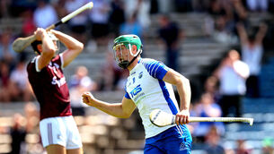 <p>Waterford’s Jack Fagan celebrates scoring the first goal of the game. Picture: INPHO/Ryan Byrne</p>