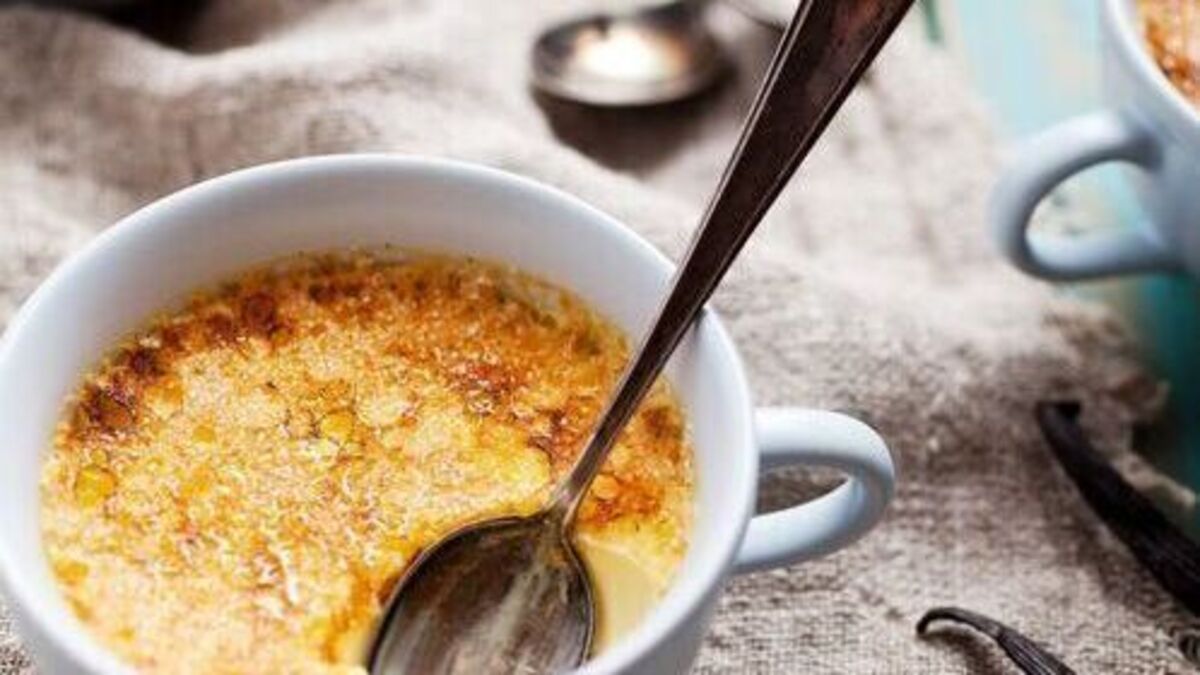 Earl Grey crème brûlée