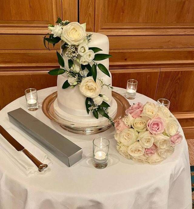 The 'incredible' cake was made by Preisssner's sister-in-law. Picture: Stefanie Preissner via Instagram.
