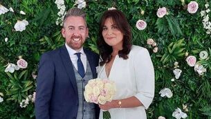 <p>Stefanie Preissnar and Noel Byrne's intimate Dublin wedding took place last Friday. Picture: Stefanie Preissner via Instagram.</p>