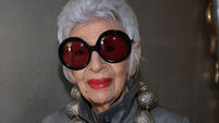 VIOLET GREY Honors Iris Apfel At A She's So Violet Garden Tea