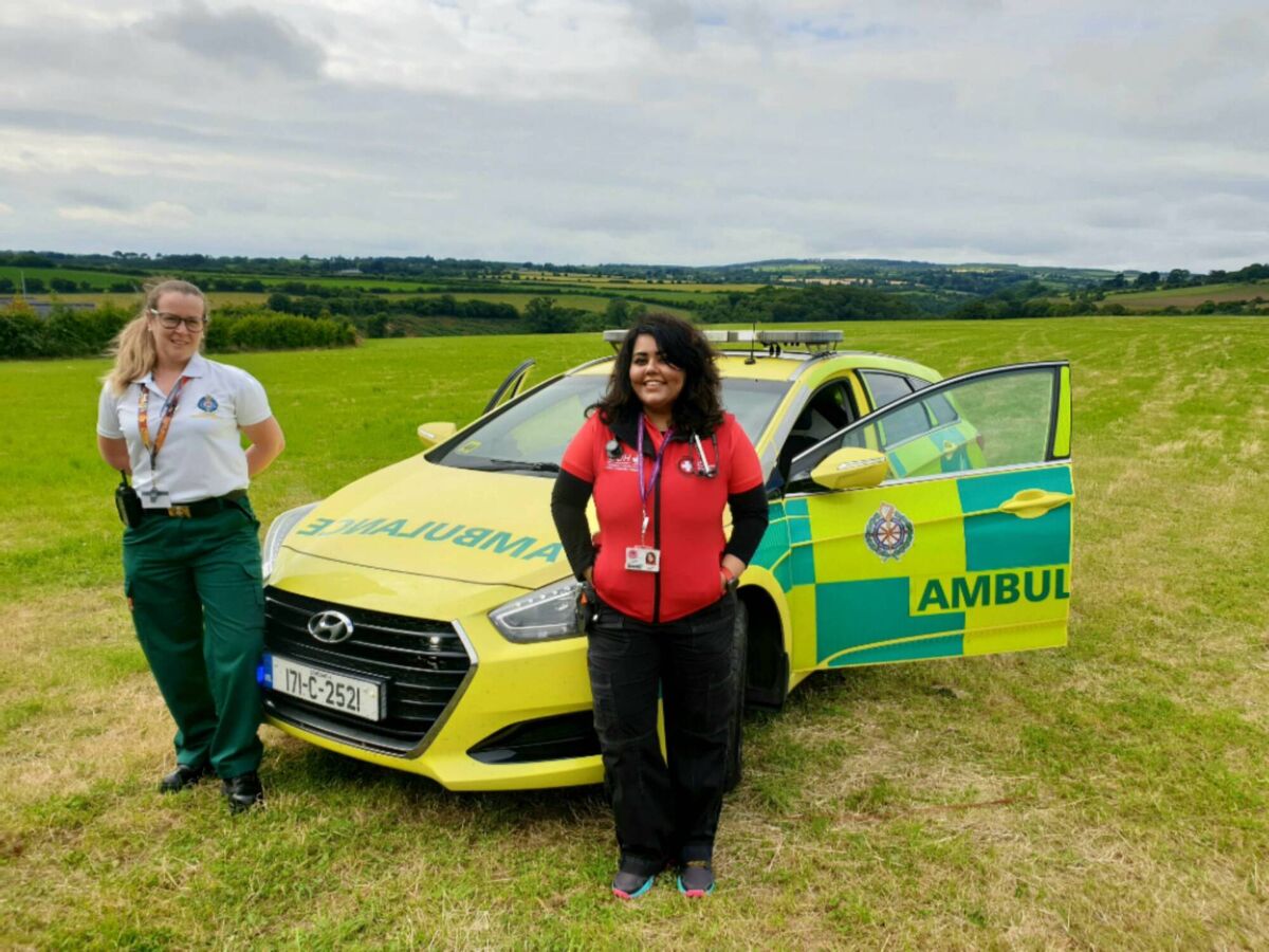 Dr Saema Saeed (right) copes with stress with exercise. 