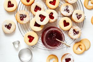 Rachel Allen’s festive jam cookie sandwiches