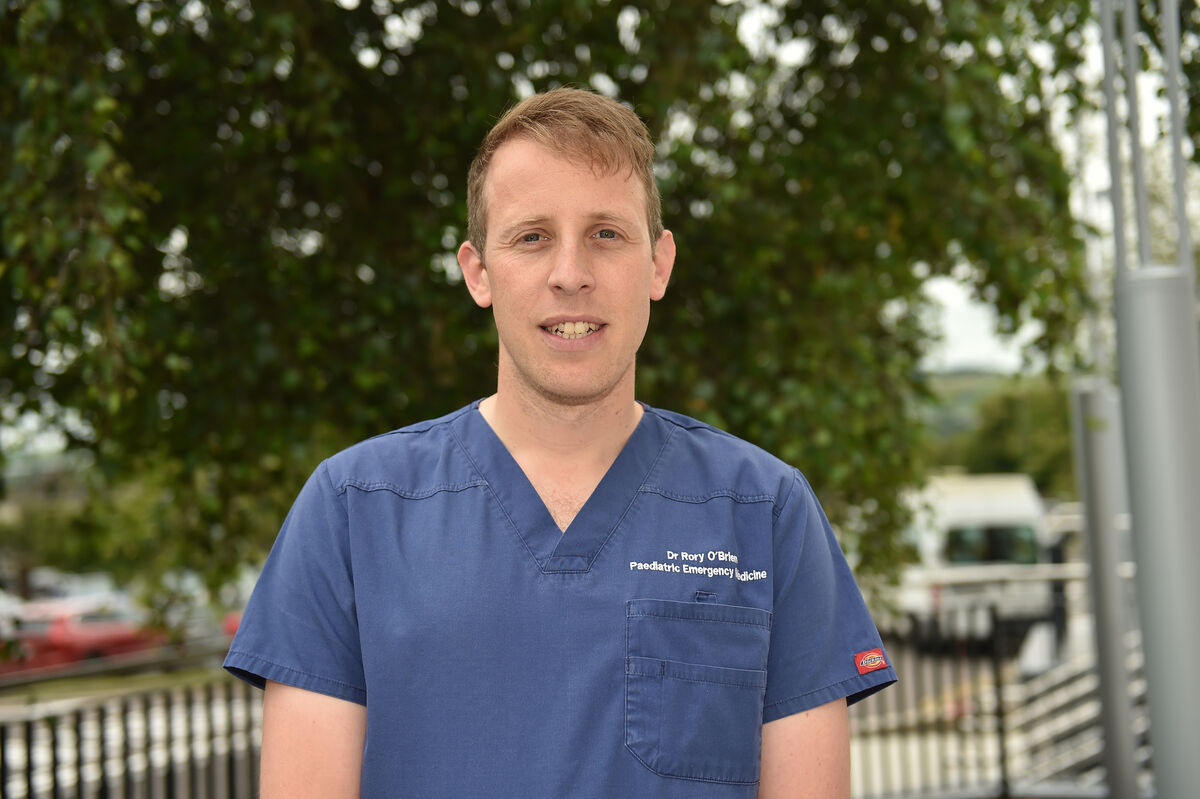 'We’re open 24/7 but our resources are finite.' Dr Rory O'Brien. Picture: Dan Linehan 'We’re open 24/7 but our resources are finite.' Dr Rory O'Brien. Picture: Dan Linehan