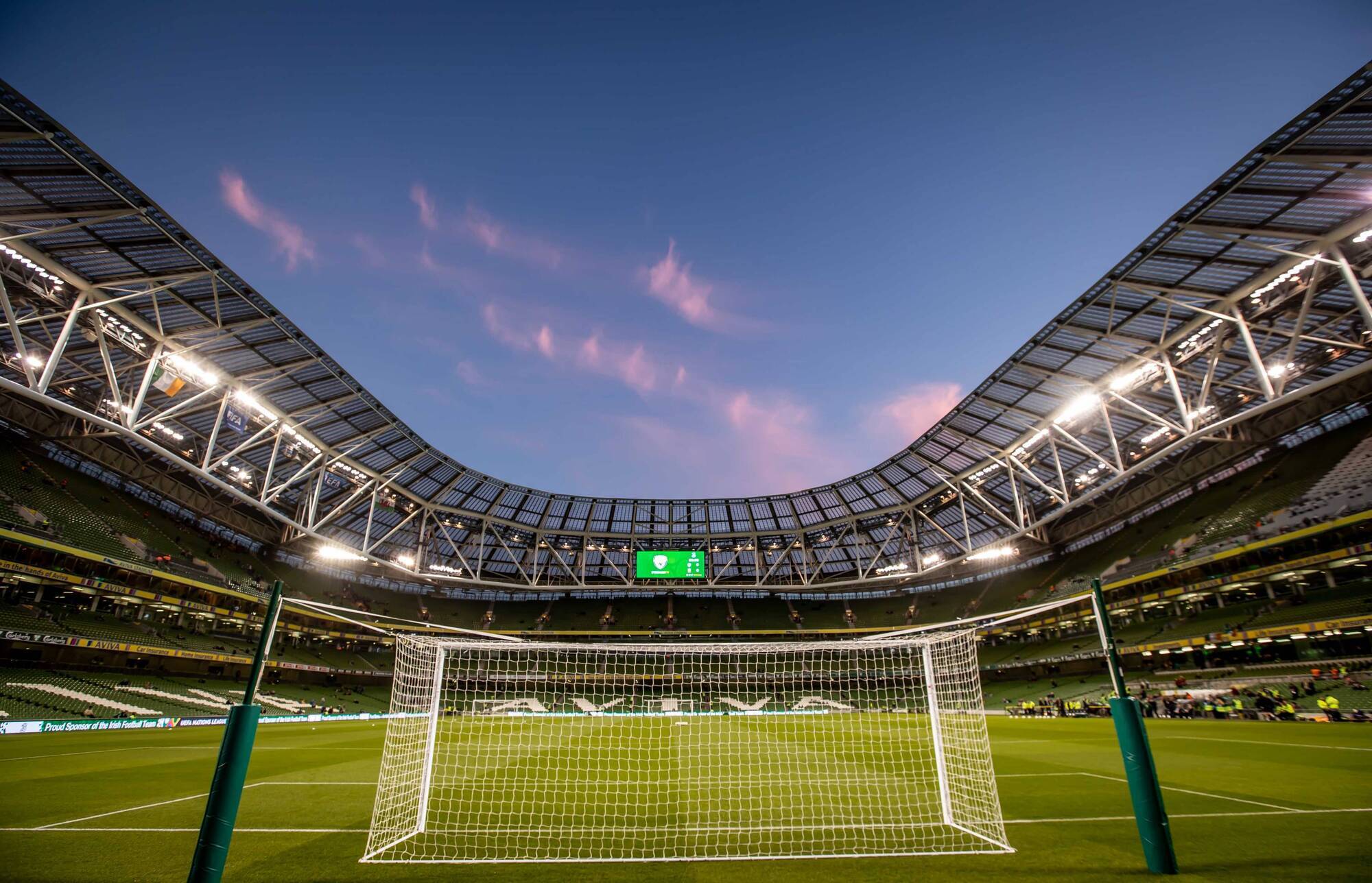 Ireland to have 25,000-capacity crowd at Aviva Stadium for World Cup qualifiers