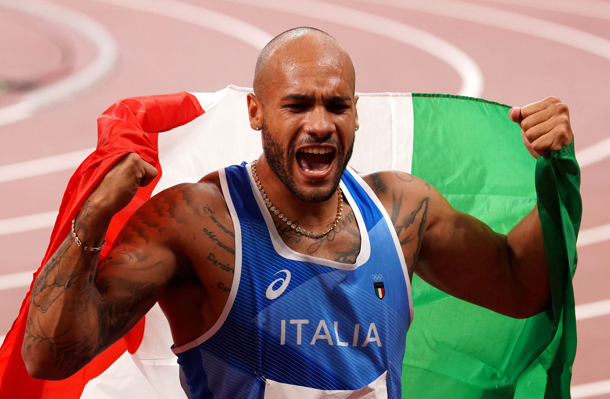 Lamont Marcell Jacobs makes history as first Italian to win men's 100m gold