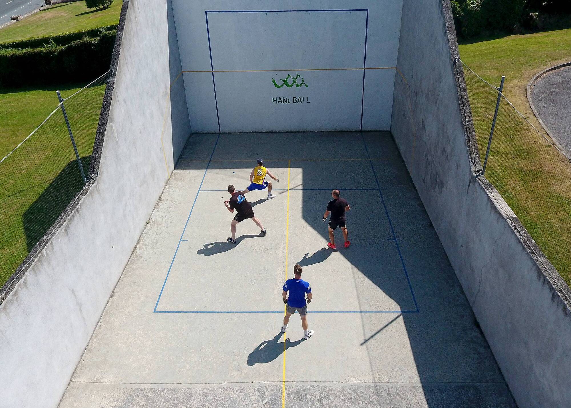 Handball ventures into the great wide open