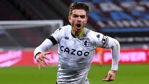 <p>Jack Grealish is reportedly closing in on a £100m move to Manchester City. Picture: Neil Hall/PA</p>