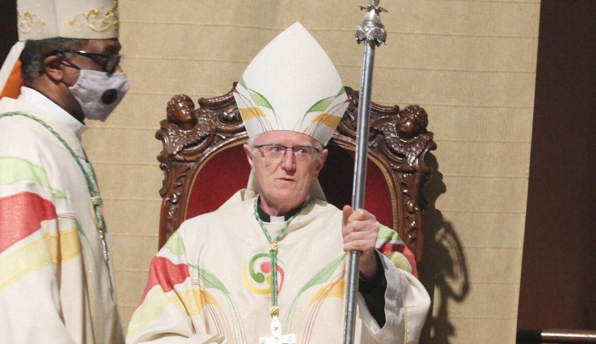 The new Catholic Archbishop of Dublin, Dermot Farrell, is the latest to advocate breaking Covid rules by telling diocesan priests to proceed with First Holy Communions and Confirmations The new Catholic Archbishop of Dublin, Dermot Farrell, is the latest to advocate breaking Covid rules by telling diocesan priests to proceed with First Holy Communions and Confirmations