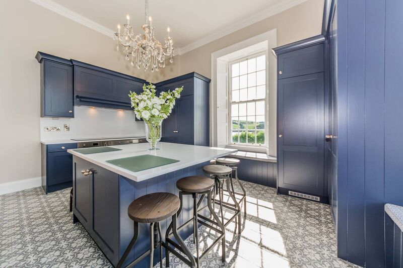 Blue period at Ballywilliam House