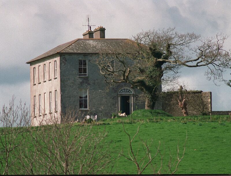 Ballywilliam House in the 1990s before Tori Amos bought it