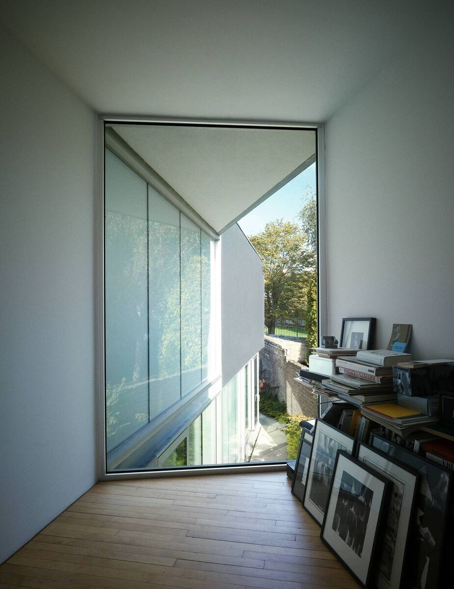 Side view from upstairs bedroom 3/study