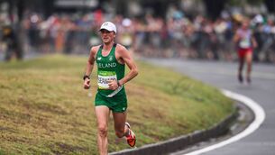 <p>Kevin Seaward made his Olympics debut in the 2016 Rio Games. He finished 64th in 2:20:06. Picture:  Stephen McCarthy/Sportsfile</p>