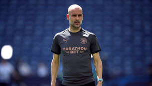 <p>Pep Guardiola has defended Manchester City’s spending following the signing of Jack Grealish. Picture: Nick Potts/PA</p>