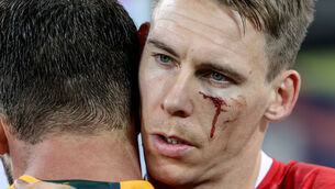 <p>Liam Williams dejected after the Lions lost to South Africa. Picture: INPHO/Dan Sheridan</p>