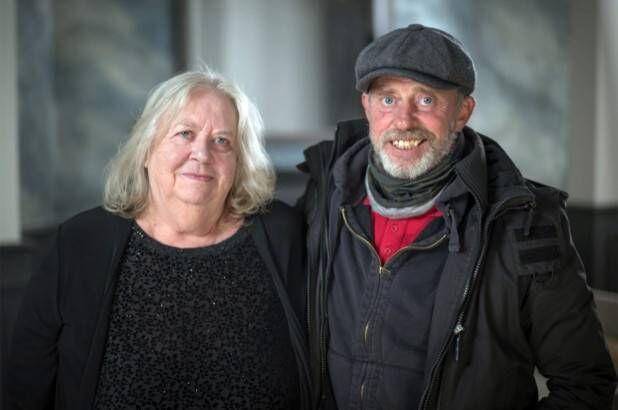 Reunited: Lynne Oakes and her son. Picture: ITV/UTV Reunited: Lynne Oakes and her son. Picture: ITV/UTV