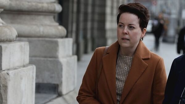 Ruth Morrissey in March. Pic: collins