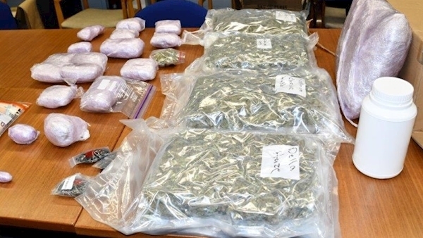Two arrested as gardaí seize drugs and cash in Roscommon