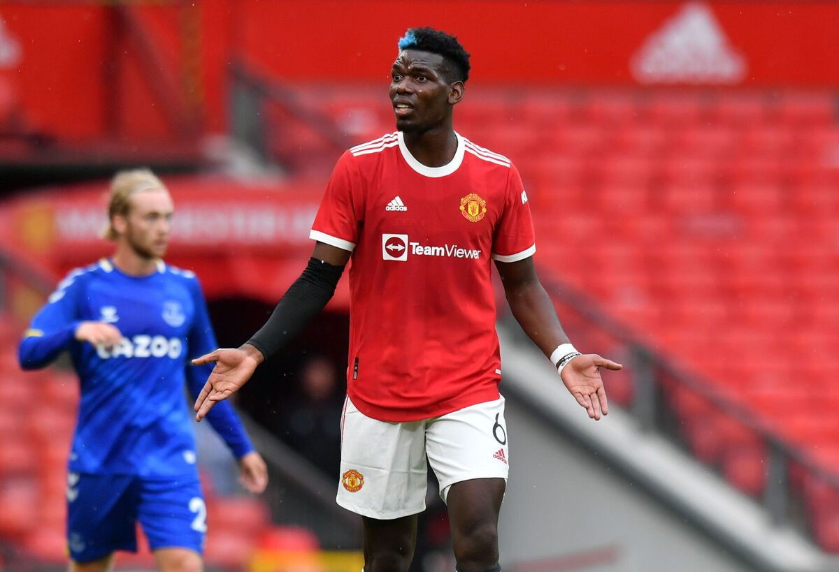 Manchester United's Paul Pogba during a pre-season friendly last weekend. Picture: Anthony Devlin/PA Wire