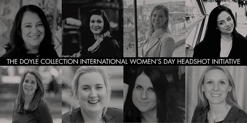 The Doyle Collection is hosting their International Women's Day Headshot Initiative at The River Lee Hotel.