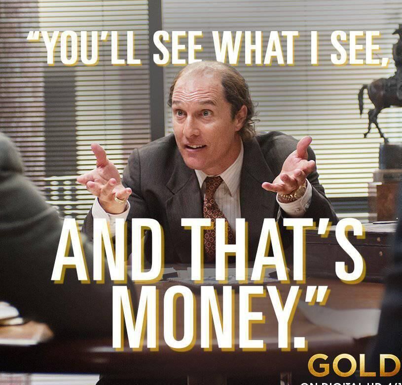 Matthew McConnaughey in Gold Matthew McConnaughey in Gold