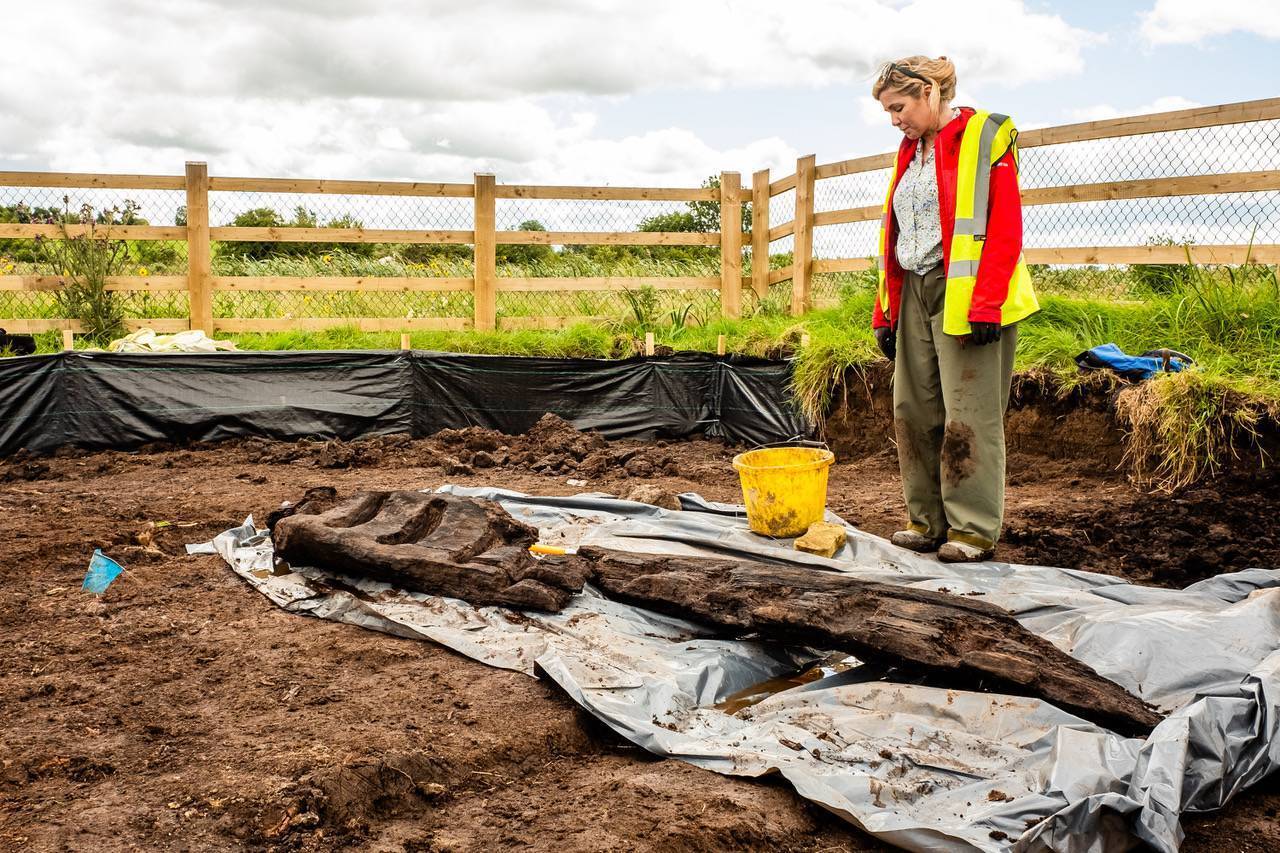 Archaeologists uncover 1,600-year-old idol in Roscommon bog