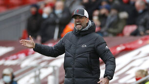 <p>Liverpool manager Jurgen Klopp has defended the club’s transfer policy (Phil Noble/PA)</p>