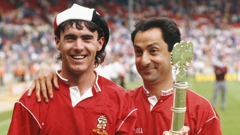 Swindon rename stand to honour Alan McLoughlin