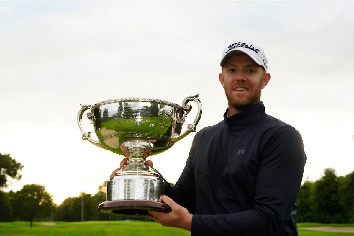 Peter O’Keeffe lands AIG Irish Amateur Close crown after play-off 