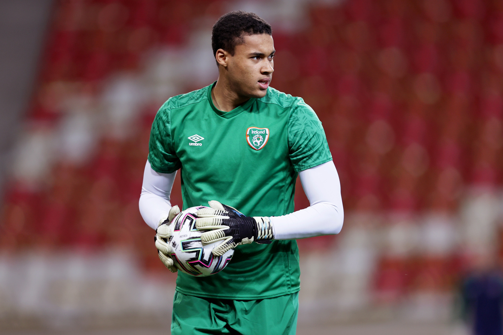 Gavin Bazunu in line for Ireland No 1 shirt after lining out for Portsmouth