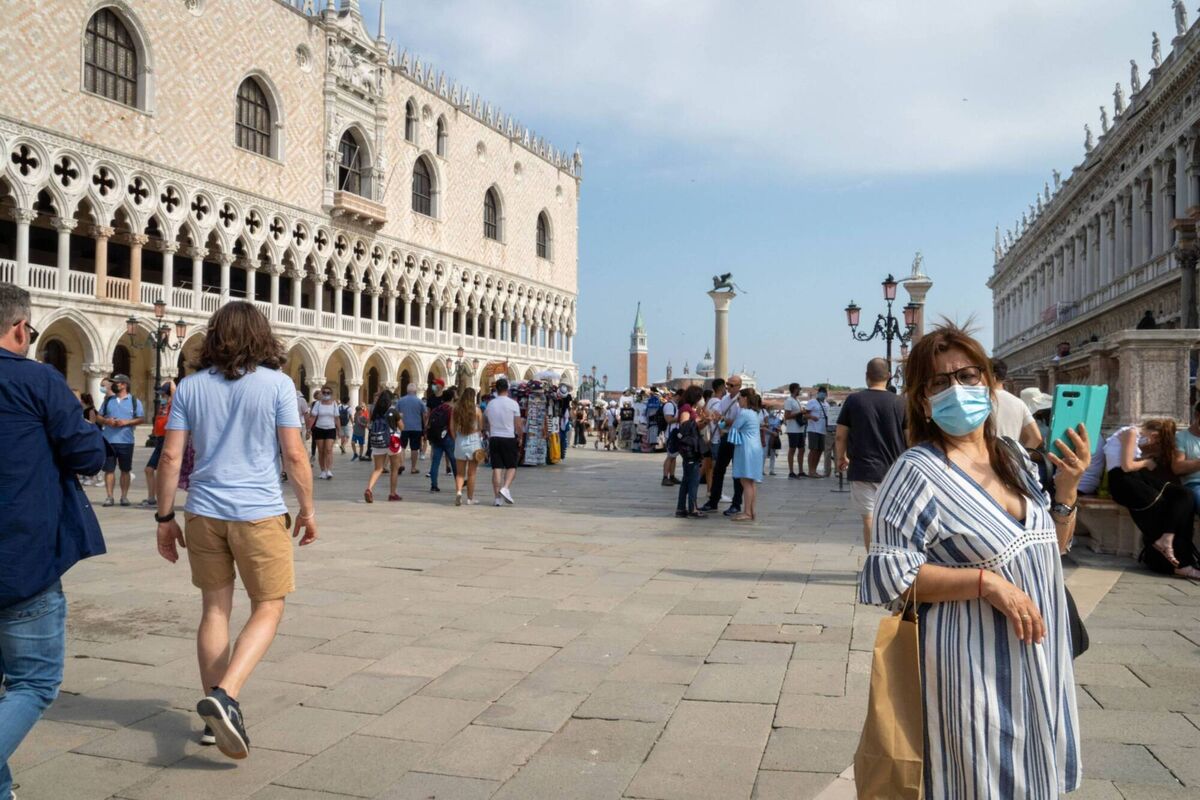 The director of the nonprofit Save Venice said residents would rather keep visitors near the iconic Piazza San Marco (above) so residents can enjoy the rest of the city. Photographer: Giulia Marchi/Bloomberg