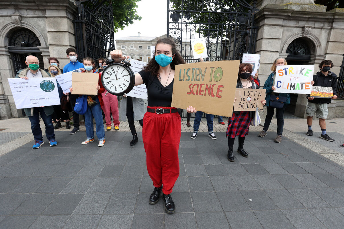 The survey showed younger people across Europe aged 15-24 are more likely to regard climate change as a serious problem than older age groups. File picture: Sam Boal/Rollingnews.ie The survey showed younger people across Europe aged 15-24 are more likely to regard climate change as a serious problem than older age groups. File picture: Sam Boal/Rollingnews.ie