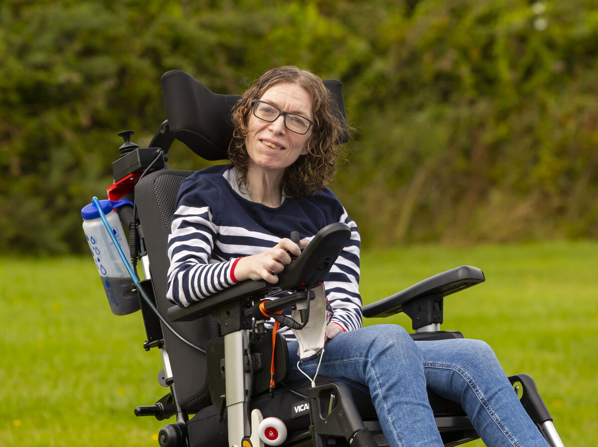 Sinead McGrath one of 399 people with motor neurone disease in Ireland currently. Picture: Patrick Browne