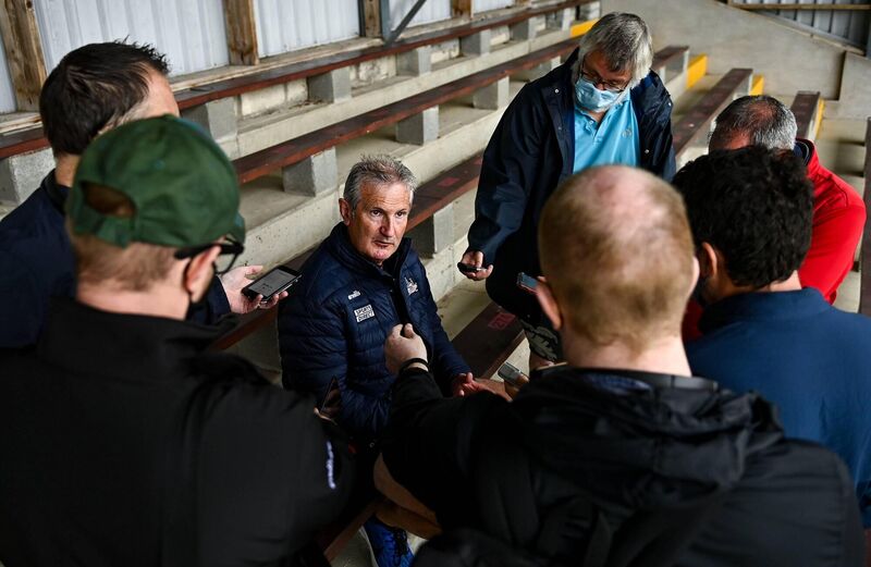 Cork manager Kieran Kingston is interviewed by the media during a Cork senior hurling press conference at Pairc Ui Rinn. Picture: Sam Barnes/Sportsfile Cork manager Kieran Kingston is interviewed by the media during a Cork senior hurling press conference at Pairc Ui Rinn. Picture: Sam Barnes/Sportsfile